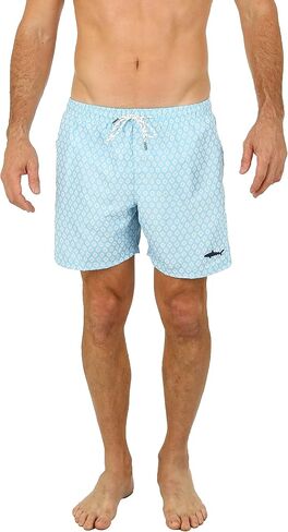 UZZI Men's Malibu Quick Dry Printed Short Swim Trunks in Saudi Arabia