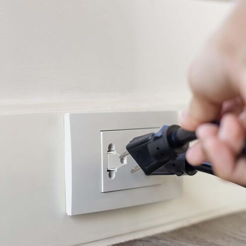 20Pcs Snug Plugs for Loose Outlets, 3 Prong Loose Outlet Plug Fix Transparent Outlet Tightener Insert, Won't Easily Fall Out Or Cut Off Electricity in Saudi Arabia