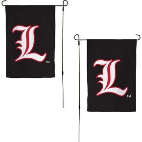 Desert Cactus University of Louisville UL Garden Flag – 19 x 12 inch Louisville Cardinals Banner, For Outdoor Display and Events (Design I)