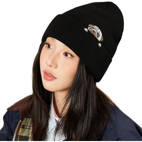 Dog Mom Gift for Women Girls - Cute Dog Mom Beanie Hat Stuff for Dog Lovers