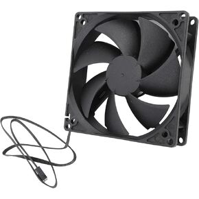 100mm x 25mm PWM Computer PC Case Fan, 4pin 1800RPM High Airflow Duall Ball CFM FG DC Brushless Cooling Fan for PC