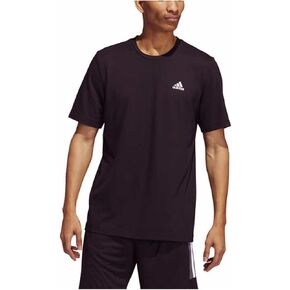 adidas Men's AEROREADY Designed 2 Move Sport Stretch Tee, Black/White, X-Large