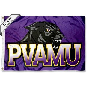 College Flags & Banners Co. Prairie View A&M Panthers Boat and Nautical Flag
