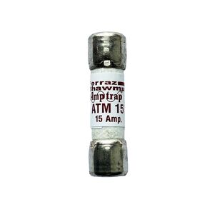 New ATM15 ATM-15 ATM-15A 600V Fast Acting Fuse, Pack of 10