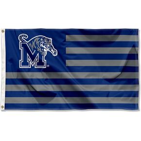 College Flags & Banners Co. Memphis Tigers American Stripes Nation Flag