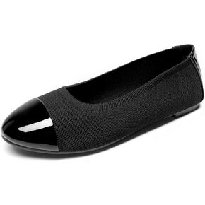 DREAM PAIRS Women's Sole-Flex Ballerina Walking Flats Shoes