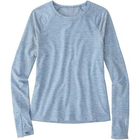 Title Nine Women's Long Sleeve Grace Raglan Tee, Buttah LT, Polyester Blend, UPF 50, S-XL,