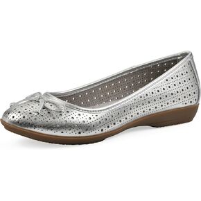 CLIFFS BY WHITE MOUNTAIN Women's Cheryl Cushioned Ballet Flat