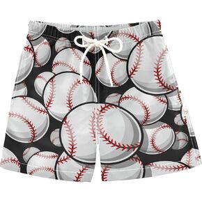 visesunny Funny Boys Swim Trunks Quick Dry Swim Shorts Kids Bathing Suits Toddler Boy Swimsuit Swimwear Size from 2T to 14/16
