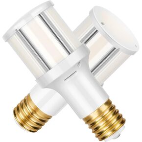 قاعدة موجول 2 حزمة 3 طريقة مصباح كهربائي 100/200/300 واط LED ، PS25 ناعم أبيض 3000K توفير الطاقة LED 10/20/30W لمصباح الأرضيات العتيقة ، العمر 13 سنة in Kuwait