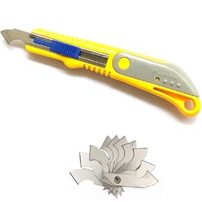 YouU 1 Acrylic Cutter and 10 Pcs Blade Set, Multi-Use Cutter with Cutting Blade（Upgraded version)