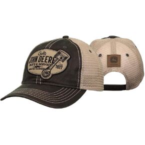 John Deere Men's Standard Baseball, Oxford, One Size