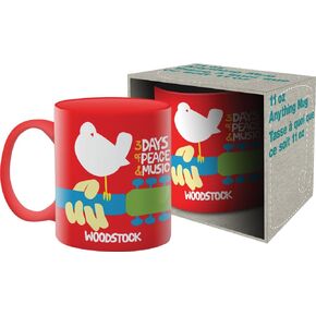 Aquarius Woodstock 11 oz Boxed Ceramic Mug