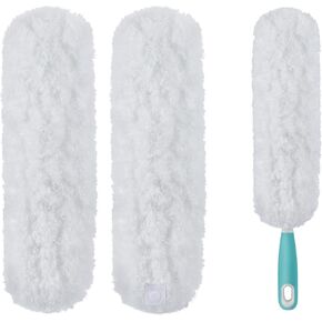 Microfiber Duster Refill Compatible with OXO Duster, Washable Dusters Refill for OXO Good Grips Microfiber Duster, 2 Pack (Handle is Not Included)
