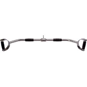 Body-Solid Tools Pro-Style Pro-Grip Lat Pulldown Bar, Home Gym Cable Machine Attachment for Lats, Shoulders, Arms Development, with Neutral Grip and Swivel Design