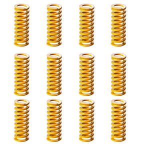 3D Printer Bed Springs, Ender 3 Bed Springs, 8mmX20mm Compression Springs 3D Printer Bed Leveling Springs Compatible for Ender 3 S1/Ender 3 V2/Ender 3 Max, Ender 3 Neo/Ender 3 pro, 12PCS