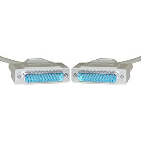 QualConnect Serial Cable, DB25 Male, RS-232, 1:1, 6 ft