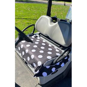 | Microfiber Golf Cart Seat Cover | American Flag Design | Lightweight Golf Blanket | Portable | Sports | Golf Accessories | Club Car | EZGO