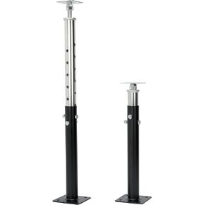 2 PCS Basement Floor Jack Post, Support Beam House Jack Post for Cellar Ceiling&Basement, 20" to 33" Height Range, 5500 lbs Min and Max Height Capacity, Adjustable House Jacks for Leveling