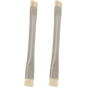 Yctze 2pcs Antistatic ESD Brush, Professional Horse Hair Cleaning Tools for PCB, Motherboard, and Electronics - Ideal for Mobile Phones and Tablets