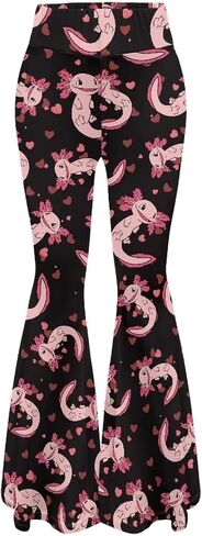 Amzbeauty Flare Pants for Girls Teens Womens Casual Bootleg Yoga Pants in Kuwait
