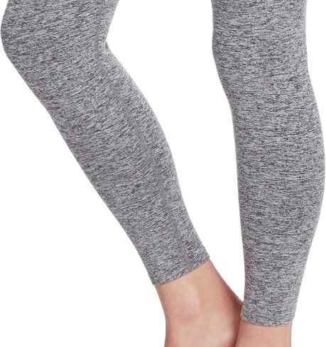 Sage Collective Women's High Rise Seamless Legging in Sueded Mélange-7/8 Length in Saudi Arabia