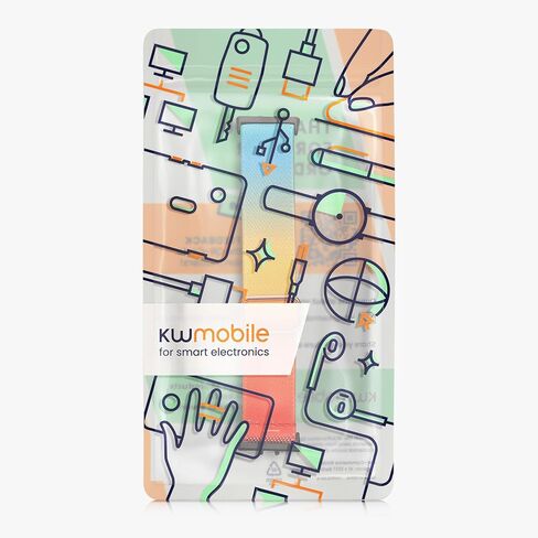 kwmobile Nylon Band Compatible with Samsung Galaxy Fit 3 - Band Replacement Strap for Fitness Tracker in Saudi Arabia