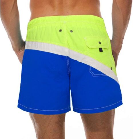 Men's Swim Trunks Quick Dry Athletic Swimwear Shorts with Mesh Lining and Pockets in Kuwait