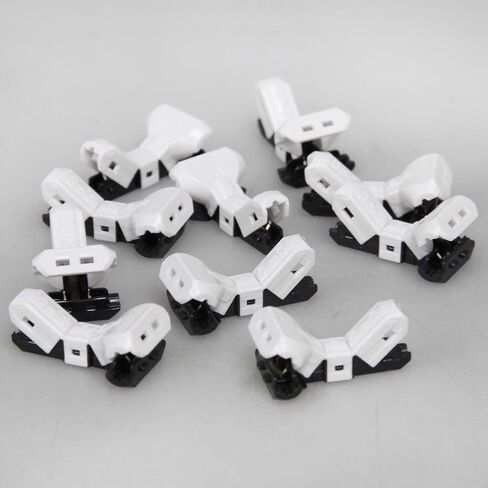 T-Type Wire Connector [T-1] NO Need to Peel NO-Splice NO-Tape and Water Resistant Easy Fast and Safe Electrical Insulated Wire Terminals AGW 23~20(0.3-0.5 sqmm) 3A [10 PCS] in Saudi Arabia