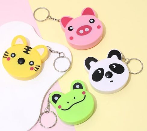 أشرطة قياس قابلة للسحب من البلاستيك الخنزير الأشرطة الكرتونية لقياس الأشرطة مع المفاتيح للقطعة من أدوات قياس خياطة الخياطة ، ومقاييس شريط الخياطة ، ومقاييس الشريط والحكام (3H034) in Kuwait