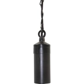 Ironsmith Lighting Products Solid Brass Hanging Light Fixture - 12V Bi-Pin Socket Hanging Cable and Decorative Hanging Chain Included Pendant Lights - Halogen or LED Light Bulbs Compatible
