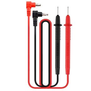 Digital Laboratory Multimeter Voltmeter Test Lead Probe Wire Cable Banana Plug Connector Black Red 1000V