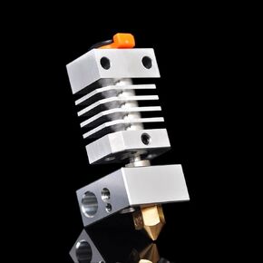 Ender 3 All Metal Hotend Precision Hotend Titanium Alloy Heat Break for 3D Printer Ender 3/Ender 3 V2/Max/Ender 3 Pro/Ender 5 /Pro CR-10 CR10S CR-10 S4, S5.(Brass Nozzle Kit)