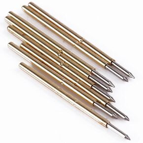 P50-B1 Spring Test Probe for PCB 100PCS 16MM Long Spring Pressure Test Probe for Testing PCB Gold Fingers and Pads, Test Pins for Testing Printed Circuit Boards
