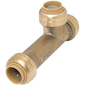 SharkBite U3370LFA Slip Tee, 3/4-Inch by 3/4-Inch by 3/4-Inch by Sharkbite