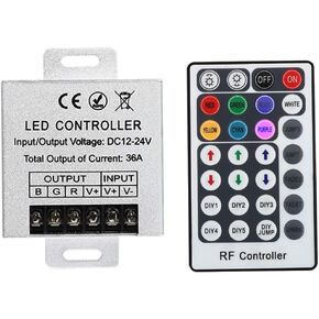 JOYLIT 28 Keys LED RF RGB Remote Controler for RGB SMD 3528 5050 LED Strip LED Lights Controller Input DC12V 30A