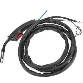 MIG Welding Torch Replacement， MIG Welding Gun Torch Stinger Replacement ， CO2 Gas Protective Welding Gun Assembly ，2 Meters， Fit for Binzel MIG， 0.8~1.2mm