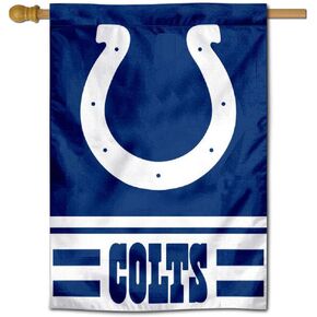 WinCraft Indianapolis Colts Two Sided House Flag