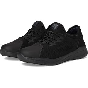 Nunn Bush Men's Grazie Oxford Slip-Resistant Work Shoe Athletic Style Sneaker Lace Up Food Service
