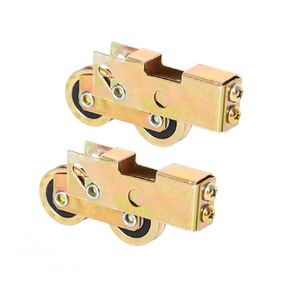 Sliding Patio Door Tandem Roller Assembly,1-1/4 Inch Steel Ball Wheel Bearing, 2 Pack | 24hr SLIDING DOOR REPAIR