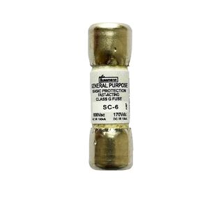 New SC-6 SC-6A 600Vac Fast Acting Fuse, Pack of 10