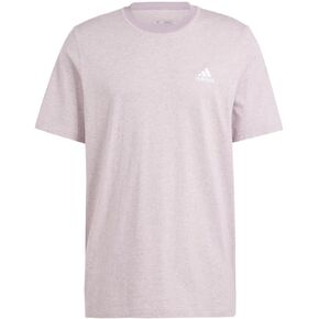 adidas Men's Seasonal Essential Melange T-Shirt, Preloved Fig Mel in Kuwait