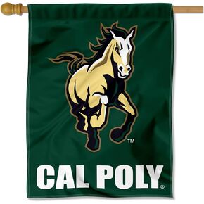 Cal Poly Mustangs House Flag Banner