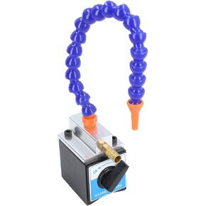 Coolant Hose with Magnetic Base, Adjustable Magnetic Base Holder 300mm 1/4in Inlet 1/2in Outlet