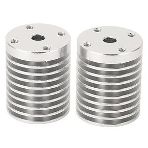 V6 Hotend Heatsink, 3D Printer Heatsink CNC Machining Replacement 2