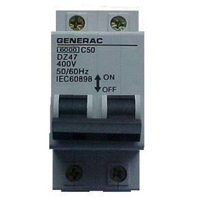 Generac - CIRCUIT BRK 50A 400V 2POLE