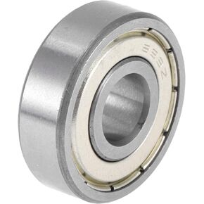 ACROPIX 629ZZ Deep Groove Ball Bearings Lubricated Bearings Double Metal Seal 9x26x8mm Silver Tone