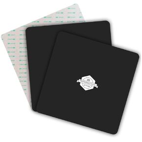 3D Printer Ender 3 Build Surface Set 235 x 235 MM, 2 Coating Surface+1 Base Sticker Sheet, Flexible Removable Magnetic Hot Bed Cover, for Ender 3 / Ender 3 Pro/Ender 3V2/Ender 5 Pro