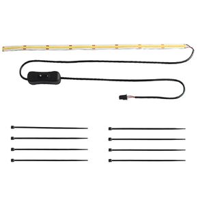 Led Light Strip for Bambu Lab A1 3D Printer Accessories 24V COB Light Bar Kit, Fill Light Ra95 24V Super Bright, Plug and Play Set, Flexible High Density Uniform Light (for BambuLab A1)
