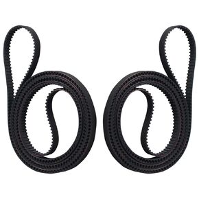 3D Printer Accessories 2Pcs Bambulab X1 P1P P1S Z-axis Rubber Timing Belt, Annular 1142mm
